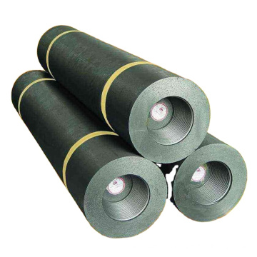 UHP Graphite Electrode with 4TPI Nipples for metallurgy industry